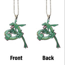 Rayquaza Pokemon Anime Car Ornament Custom Car Accessories Decorations Nearkii