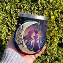 Sao Sword Art Online Asuna Kirito Love You To Moon And Back Premium Wine Tumbler Nearkii