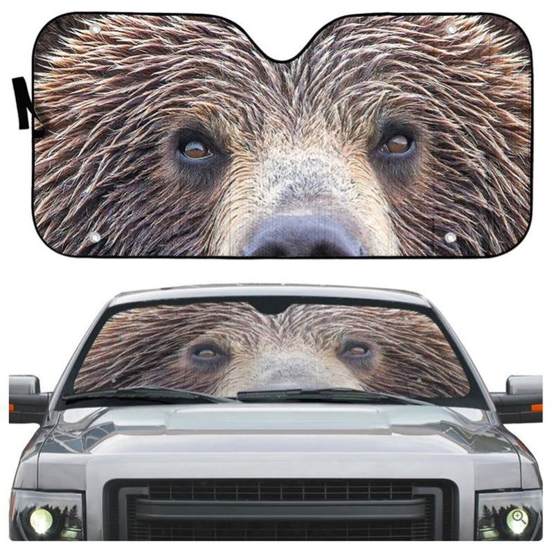 Bear Eyes Car Auto Sun Shades Windshield Accessories Decor Gift Nearkii