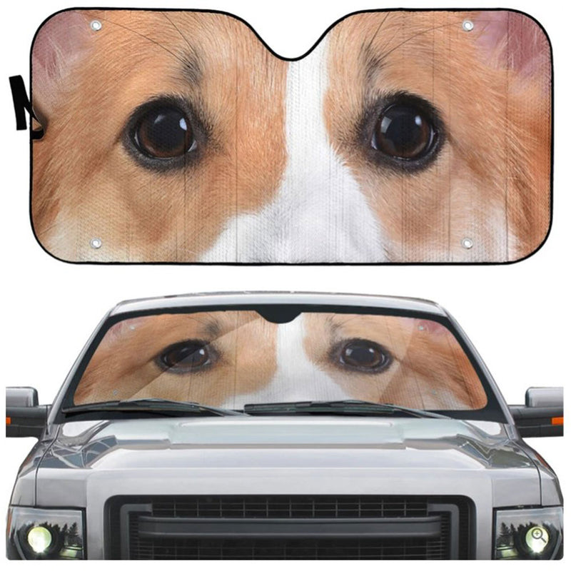 Corgi Dog Eyes Custom Car Auto Sun Shades Windshield Accessories Decor Gift Nearkii