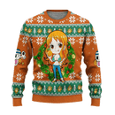 Nami One Piece Anime Ugly Christmas Sweater Xmas Gift Nearkii