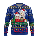 Inuyasha x Sesshomaru Anime Ugly Christmas Sweater InuYasha Xmas Gift Nearkii