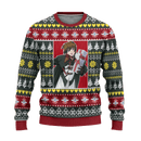 Kira Yamato Anime Ugly Christmas Sweater Custom Gundam Xmas Gift Nearkii