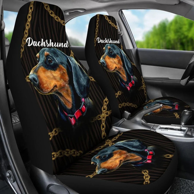 Dachshund Awesome Custom Car Seat Covers Nearkii