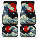 The Great Wave Off Kanagawa Car Floor Mats Car Accessories Nearkii