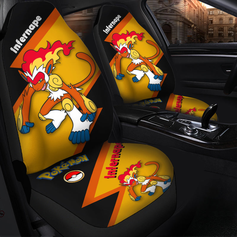 Infernape Pokemon Premium Custom Car Seat Covers Decor Protectors Nearkii