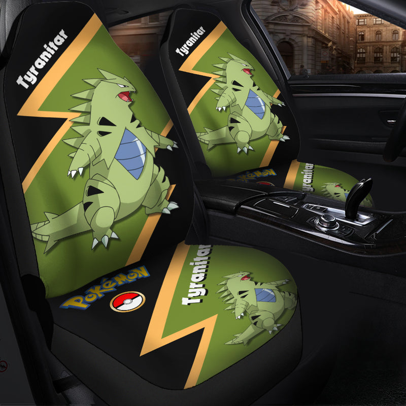 Tyranitar Pokemon Premium Custom Car Seat Covers Decor Protectors Nearkii