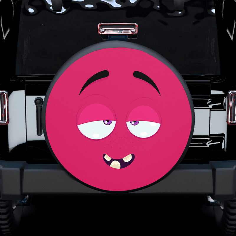 Emotion Pink Face Spare Tire Cover Gift For Campers Nearkii