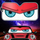Red Funny Angry Cartoon Eyes Car Auto Sun Shades Windshield Accessories Decor Gift Nearkii