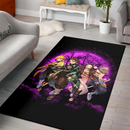 Demon Slayer Team Pink Moonlight Area Carpet Rug Home Decor Bedroom Living Room Decor Nearkii