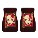 Demon Slayer Car Floor Mats Anime Mask Art Car Accessories Nearkii