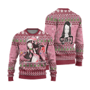 Demon Slayer Nezuko Kamado Anime Ugly Christmas Sweater Xmas Gift Nearkii