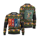 Naruto Team 7 Anime Ugly Christmas Sweater Konohagakure Xmas Gift
