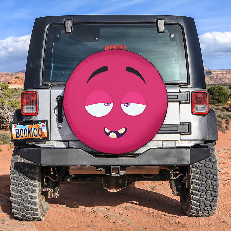 Emotion Pink Face Spare Tire Cover Gift For Campers Nearkii