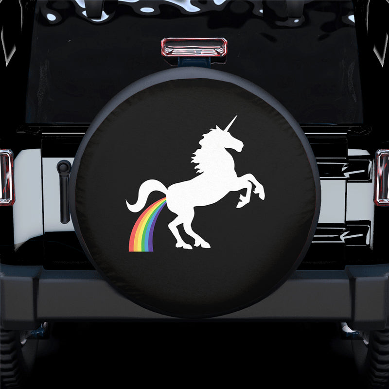 Unicorn Horse Funny Spare Tire Covers Gift For Campers Nearkii