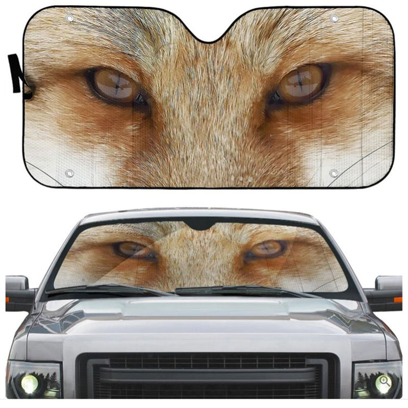 Fox Eyes Car Auto Sun Shades Windshield Accessories Decor Gift Nearkii