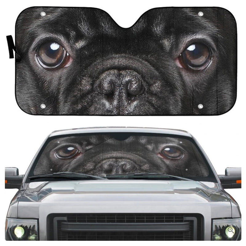 French Bulldog Eyes Custom Car Auto Sun Shades Windshield Accessories Decor Gift Nearkii