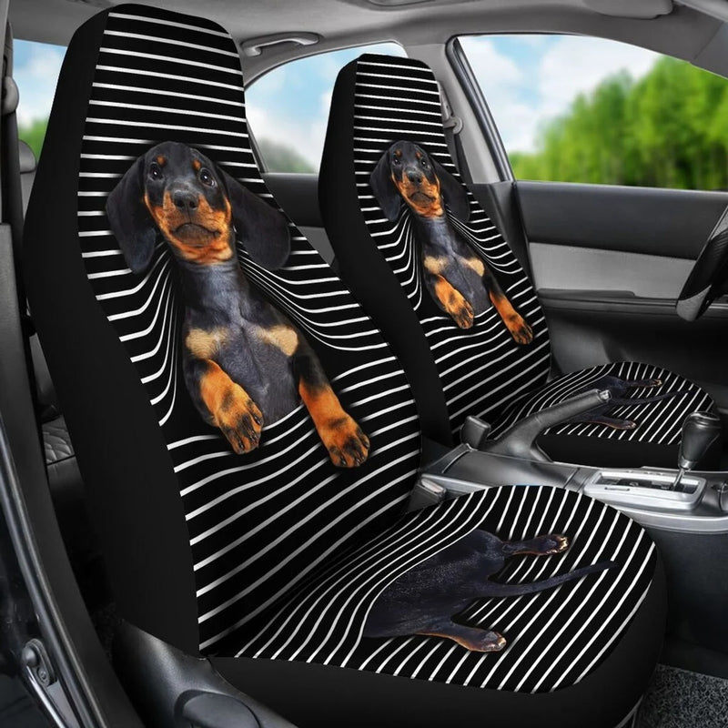 Dachshund Custom Car Seat Covers Nearkii