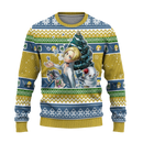 Annie Leonhart Attack on Titan Anime Ugly Christmas Sweater Xmas Gift Nearkii