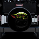 Cute Baby Yoda Pocket Car Spare Tire Covers Gift For Campers Nearkii
