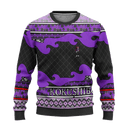 Kokushibo Anime Ugly Christmas Sweater Demon Slayer Chibi Xmas Gift Nearkii