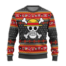 One Piece Anime Ugly Christmas Sweater Symbol Xmas Gift Nearkii