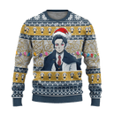 Demon Slayer Muzan Kibutsuji Anime Ugly Christmas Sweater Xmas Gift Nearkii