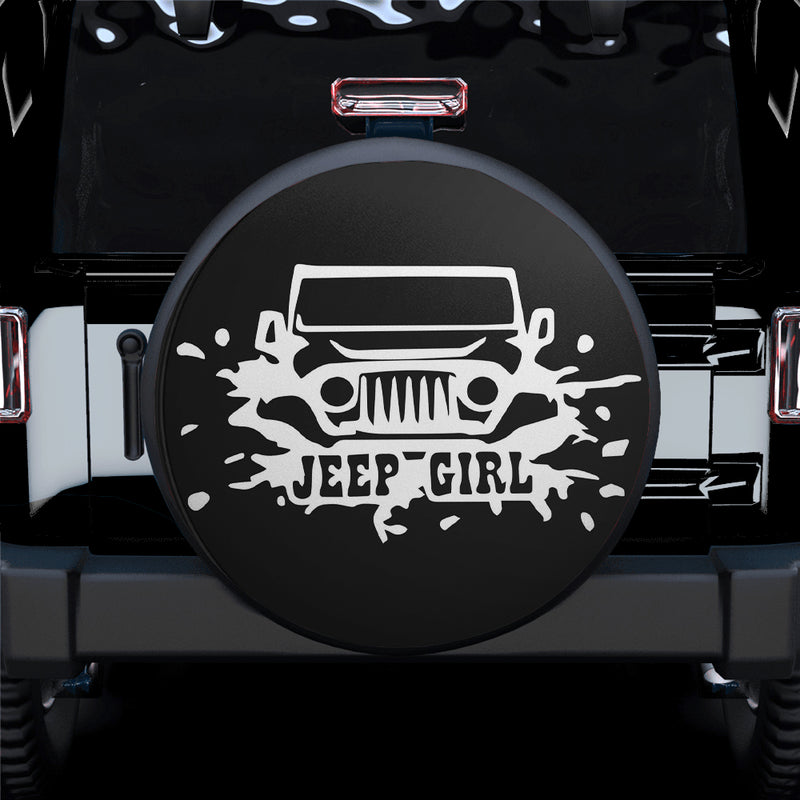 Jeep Girl Car Spare Tire Covers Gift For Campers Nearkii