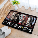 Friends Horror Movies Halloween Characters Doormat Home Decor Nearkii