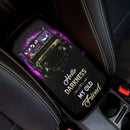 Gengar Pokemon Ghost Halloween Moonlight Jeep Funny Premium Custom Armrest Center Console Cover Car Accessories Nearkii