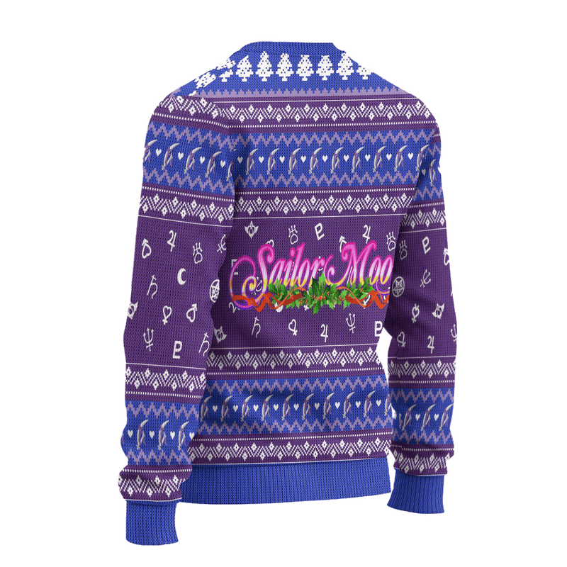 Sailor Saturn Ugly Christmas Sweater Sailor Moon Anime Xmas Gift Nearkii