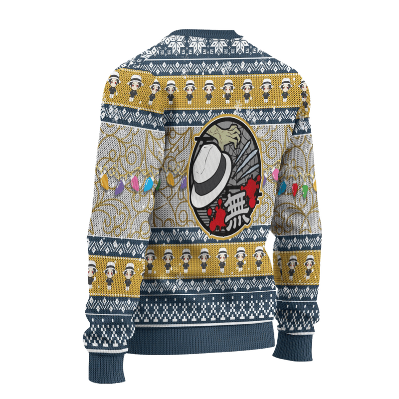 Demon Slayer Muzan Kibutsuji Anime Ugly Christmas Sweater Xmas Gift Nearkii