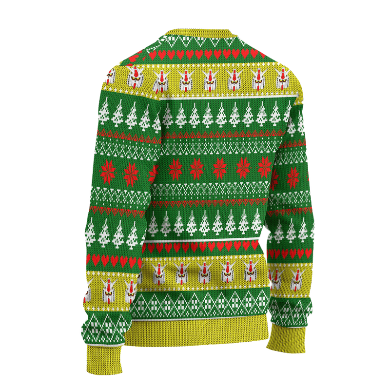 Gundam Anime Ugly Christmas Sweater Custom Pine Tree Xmas Gift Nearkii