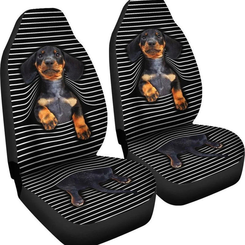 Dachshund Custom Car Seat Covers Nearkii