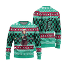 Demon Slayer Tanjiro Kamado Anime Ugly Christmas Sweater Xmas Gift Nearkii