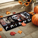 Friends Horror Movies Halloween Characters Doormat Home Decor Nearkii