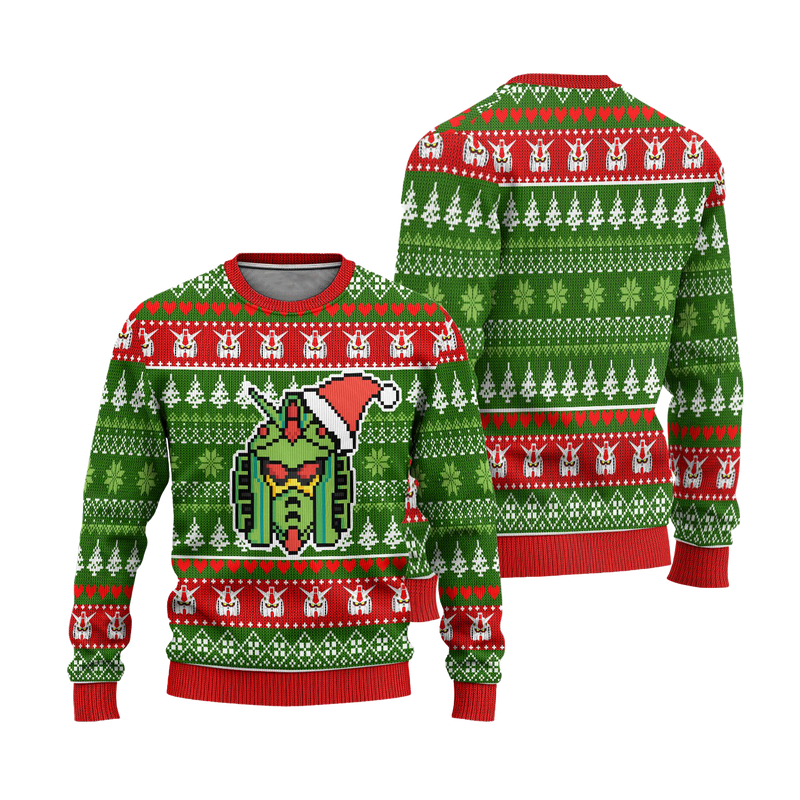 Gundam Anime Ugly Christmas Sweater Custom Xmas Gift Nearkii