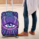 Third Eye Moon Mandala Luggage Cover Suitcase Protector Nearkii