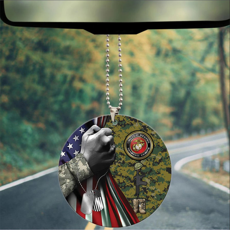 Military Marine Corps Car Ornament Custom Car Accessories Decorations Nearkii