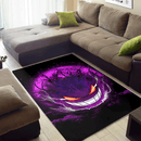 Gengar Pokemon Ghost Scary Moonlight Area Carpet Rug Home Decor Bedroom Living Room Decor Nearkii