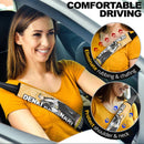 Chargebolt My Hero Academia Denki Kaminari Anime Car Seat Belt Cover Custom Car Accessories Nearkii