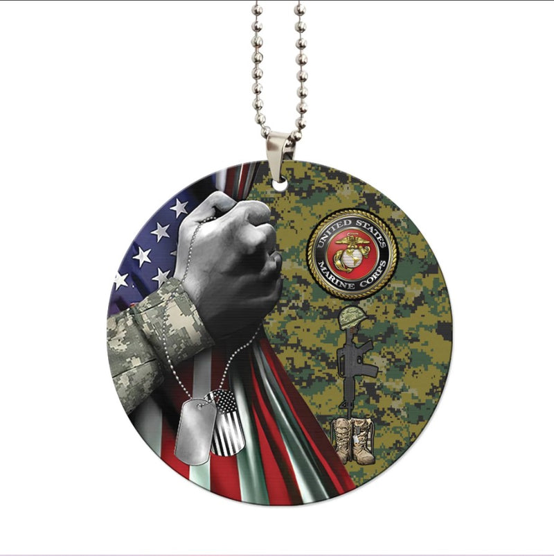 Military Marine Corps Car Ornament Custom Car Accessories Decorations Nearkii