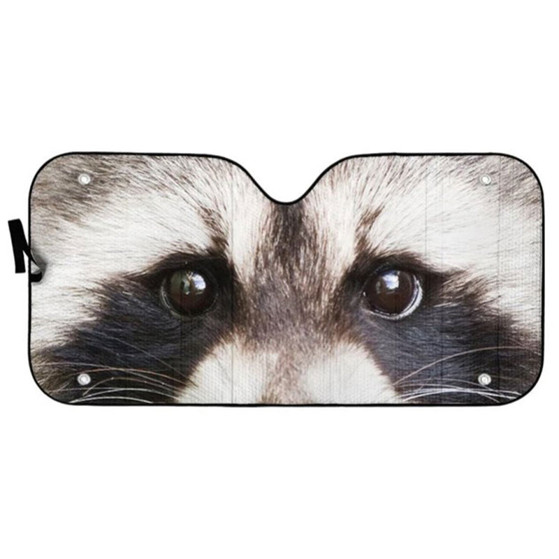 Raccoon Eyes Car Auto Sun Shades Windshield Accessories Decor Gift Nearkii