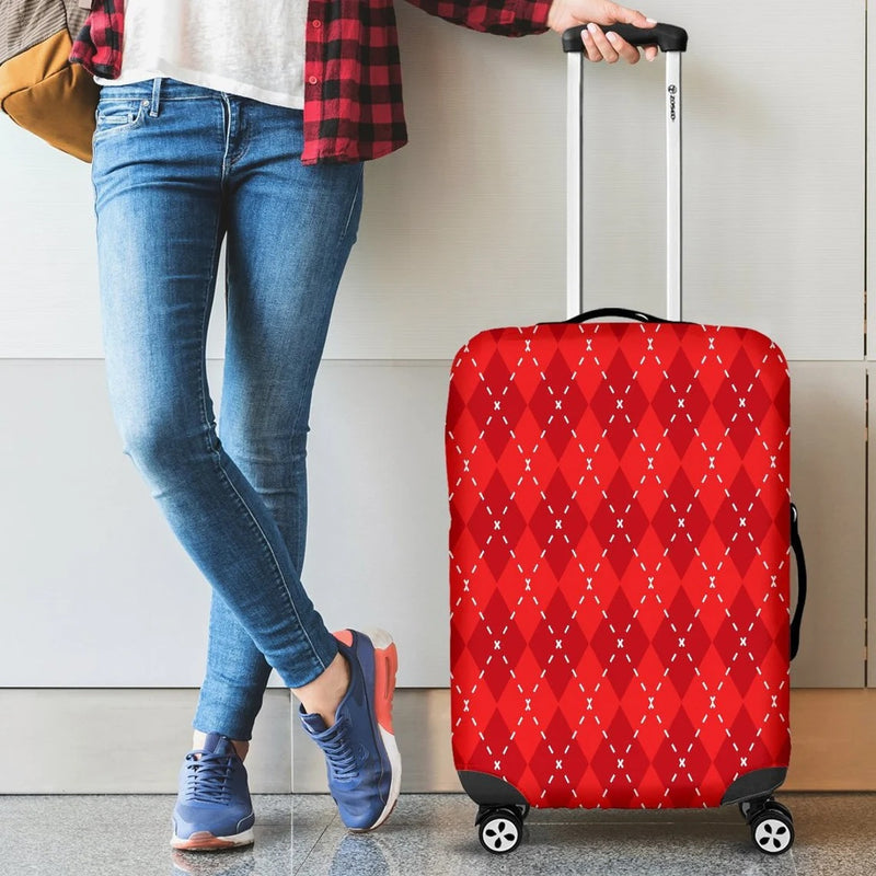 Red Luggage Cover Suitcase Protector Nearkii