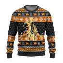 Naruto Kurama Nine Tails Anime Ugly Christmas Sweater Xmas Gift Nearkii
