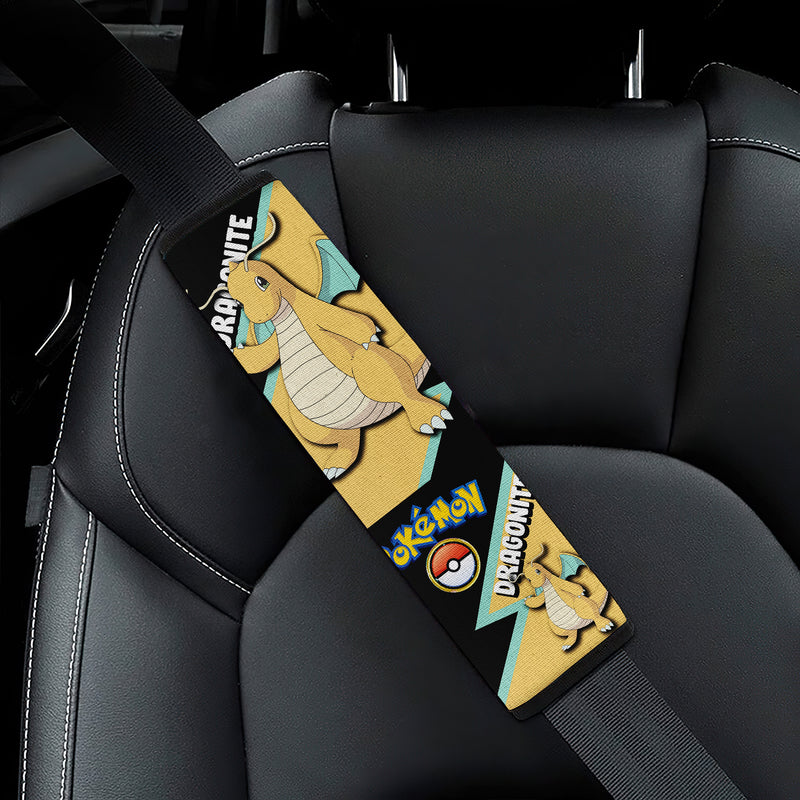 Dragonite car seat belt covers Anime Pokemon Custom Car Accessories Nearkii