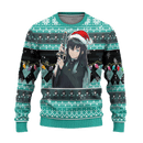 Demon Slayer Muichiro Tokito Anime Ugly Christmas Sweater Xmas Gift Nearkii