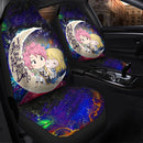 Natsu Fairy Tail Anime Love You To The Moon Galaxy Car Seat Covers