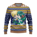 Sailor Uranus Ugly Christmas Sweater Sailor Moon Anime Xmas Gift Nearkii