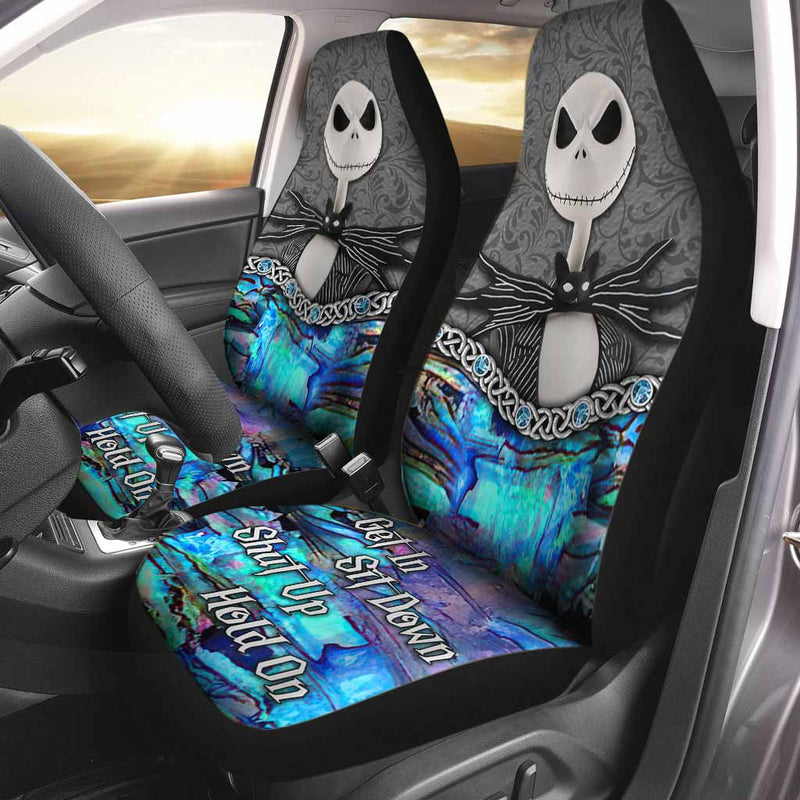 Get In Sit Down-Nightmare Jack Skellington Seat Covers Nearkii
